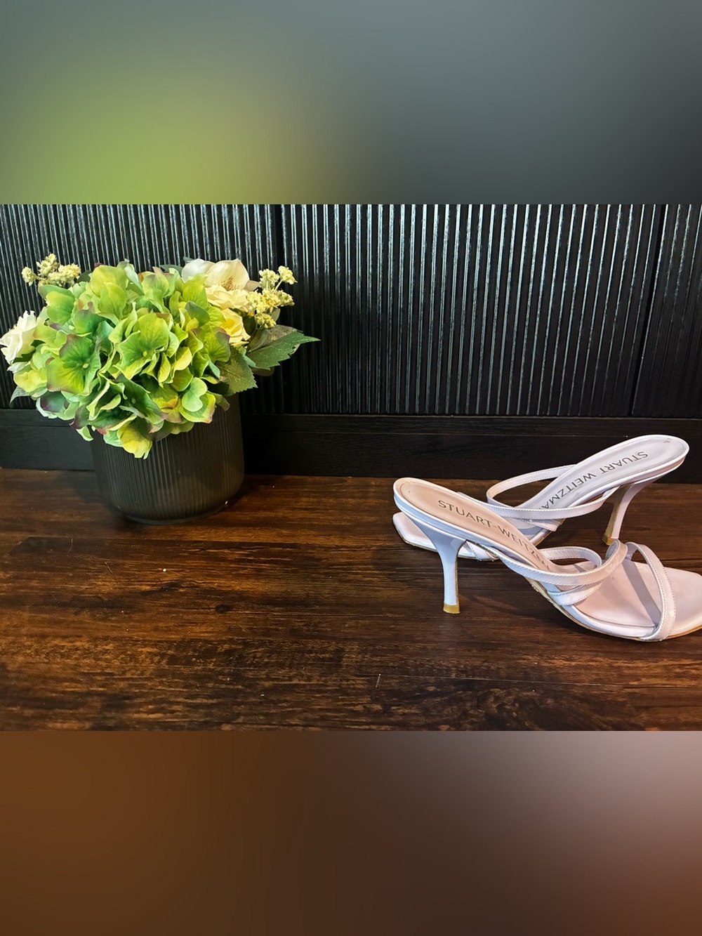 Stuart Weitzman Strapeze Astor Lavender Purple Strappy Sandals - Picture 2 of 5